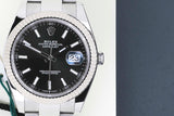 Datejust 41 'Black Dial - Oyster'