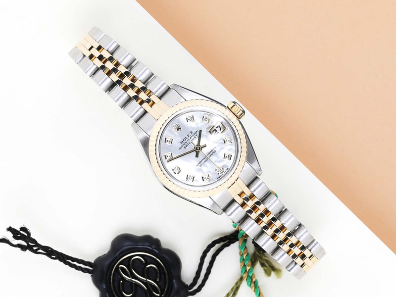 Datejust 26 'Mother Of Pearl Diamond Dial - Jubilee'