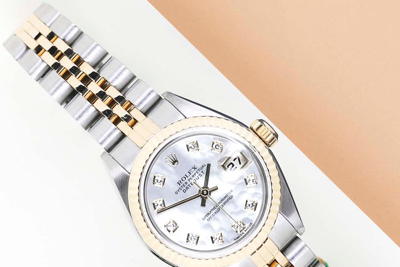 Datejust 26 'Mother Of Pearl Diamond Dial - Jubilee'