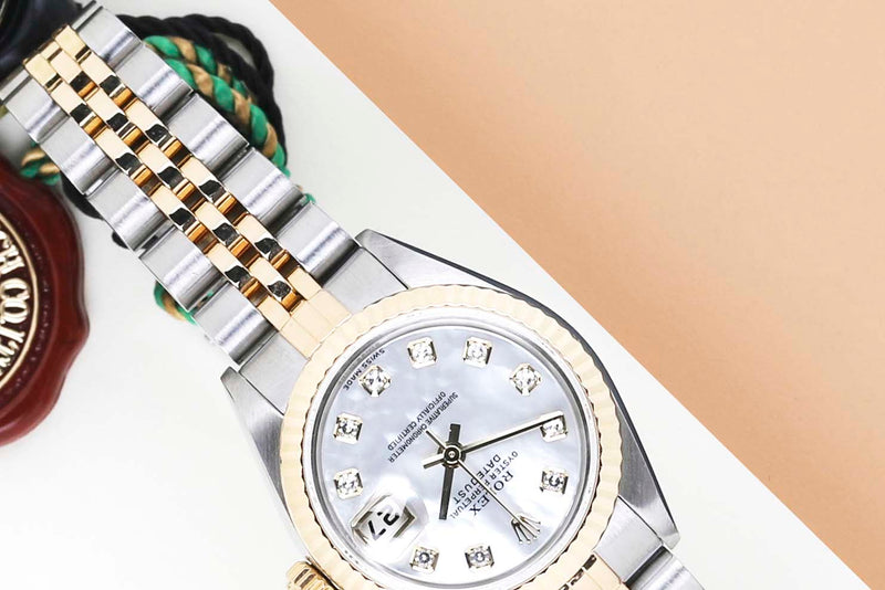 Datejust 26 'Mother Of Pearl Diamond Dial - Jubilee'