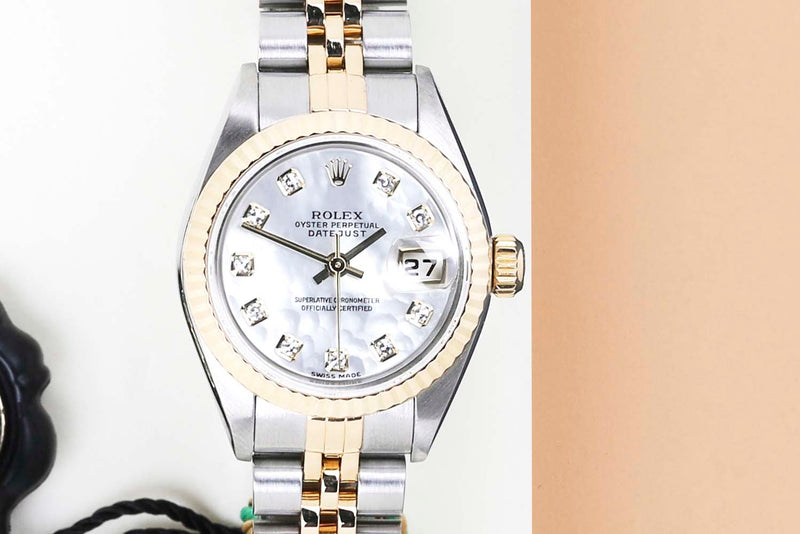 Datejust 26 'Mother Of Pearl Diamond Dial - Jubilee'