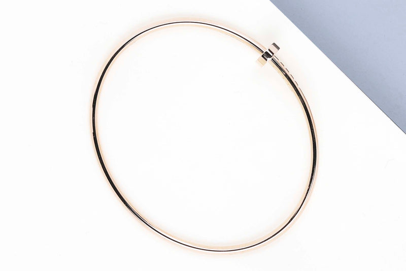 Juste Un Clou Bracelet Small - Rose Gold - Size 18 - B&P