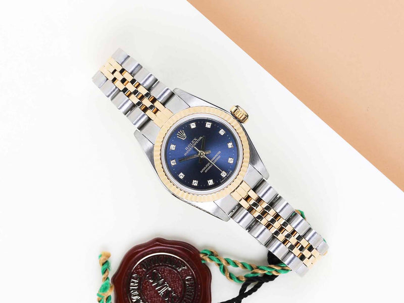 Oyster Perpetual 26 'Blue Diamond Dial - Jubilee'