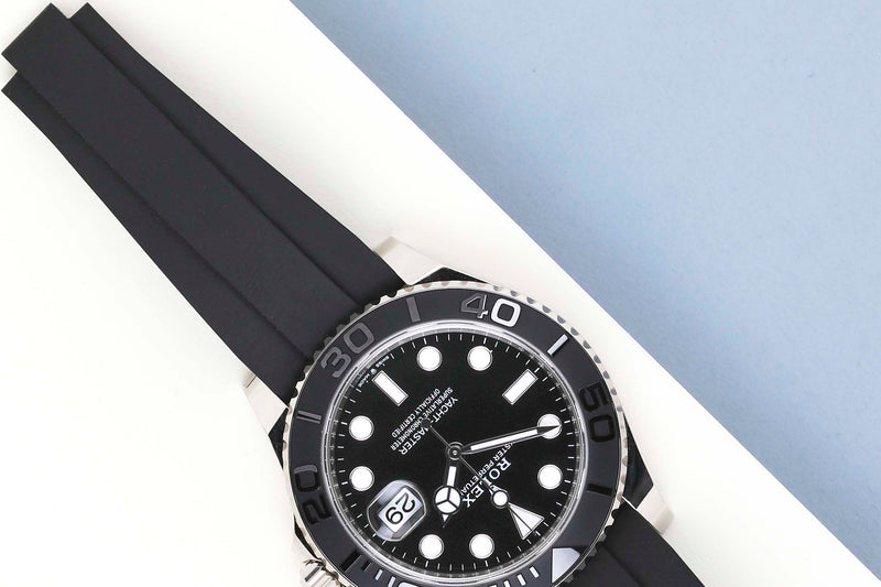 Yacht-Master 42 'Black Dial - Oysterflex'