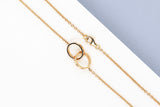 Love Necklace - Yellow Gold - 43CM - B&P