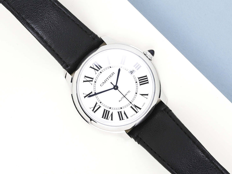 Ronde Must de Cartier 'Silver Roman Dial'