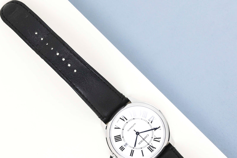 Ronde Must de Cartier 'Silver Roman Dial'