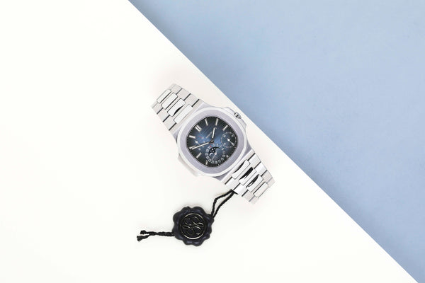 Nautilus 'Steel - Blue Gradient Dial'