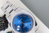 Datejust 41 'Azzurro Blue Roman Dial - Oyster'