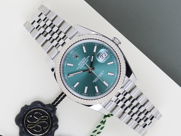Datejust 41 'Mint Green Dial - Jubilee'