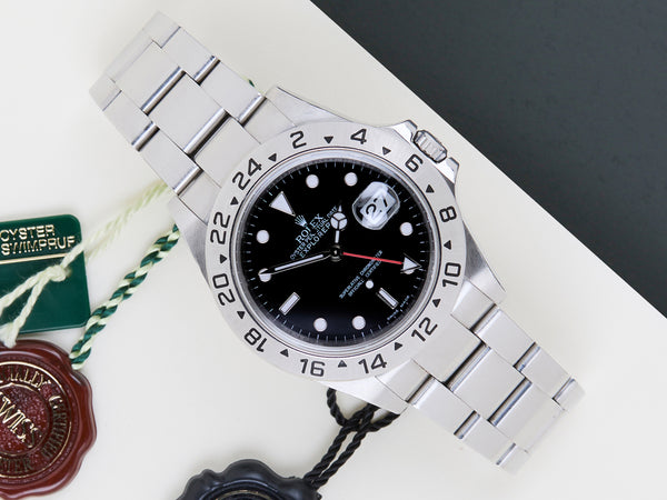 Explorer II 'Black Dial - RRR Rehaut'