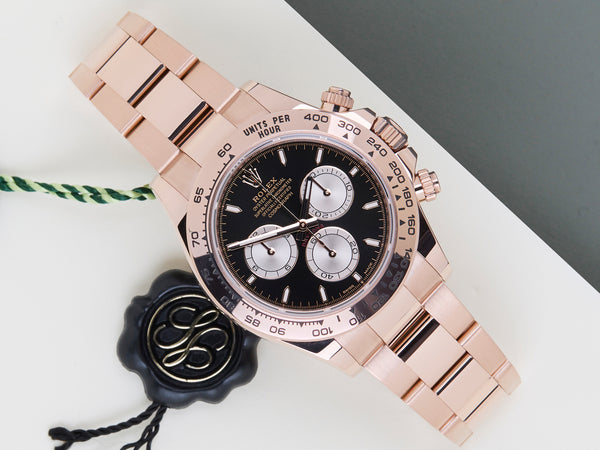 Daytona Rose Gold 'Black Dial'