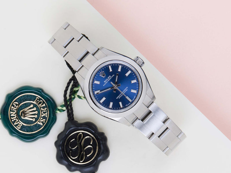 Rolex Oyster Perpetual 28 'Blue Dial'