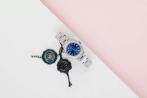Rolex Oyster Perpetual 28 'Blue Dial'