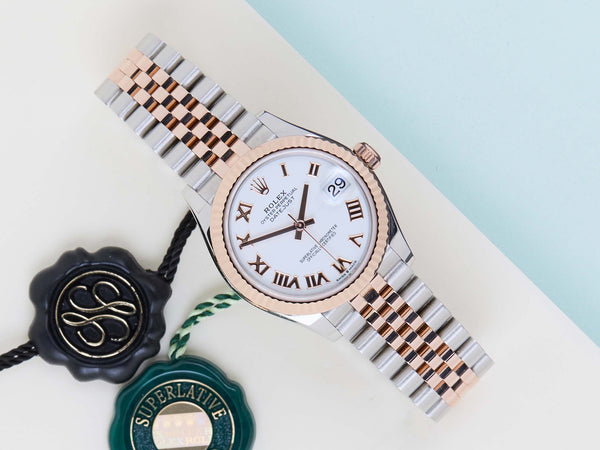 Rolex Datejust 31 'White Roman Dial - Jubilee'