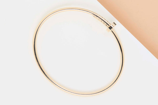 Juste Un Clou Bracelet Small - Yellow Gold - Size 17 - B&P