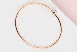 Juste un Clou Bracelet Small - Rose Gold - Size 17 - Pouch & Papers