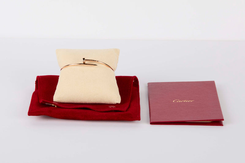 Juste un Clou Bracelet Small - Rose Gold - Size 17 - Pouch & Papers
