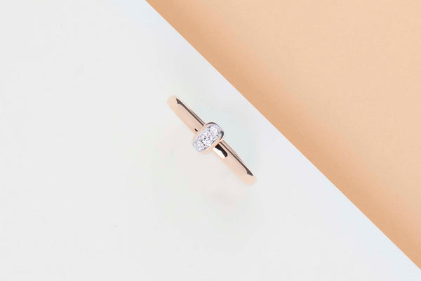 Together Ring - Rose Gold & Diamonds - B&P