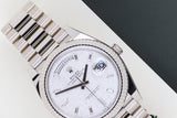 Day-Date 40 'Meteorite Dial - White Gold'