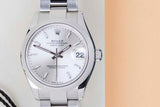 Datejust 31 'Silver Index Dial - Oyster'
