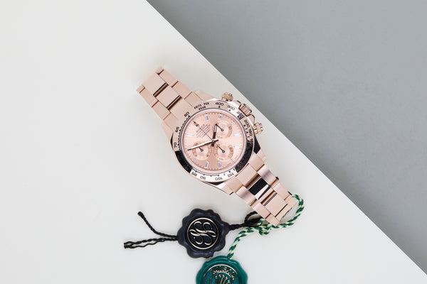 Daytona 'Everose Gold - Sundust Baguette Diamond Dial'