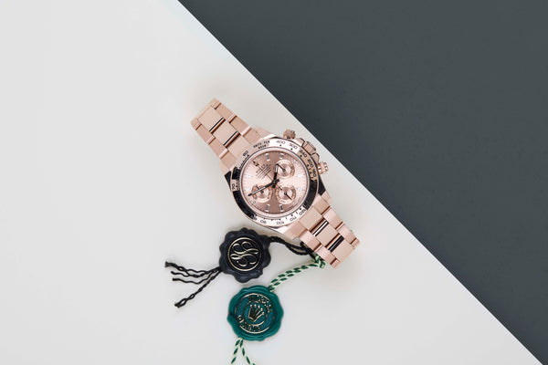 Daytona 'Everose Gold - Sundust Baguette Diamond Dial'