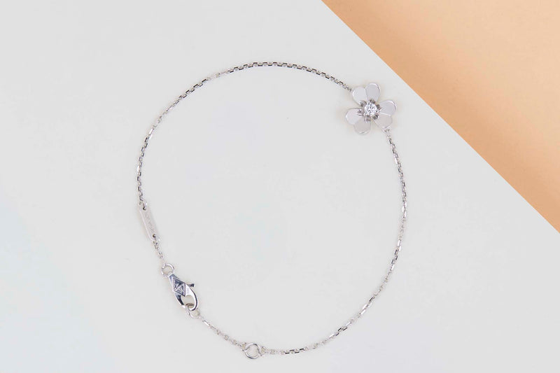 Frivole Mini Bracelet - White Gold & Diamond - B&P