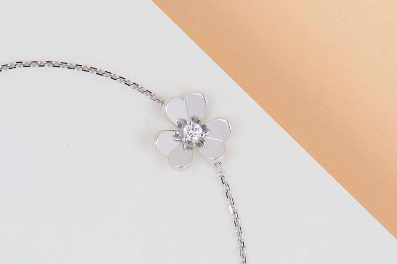 Frivole Mini Bracelet - White Gold & Diamond - B&P