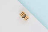 B.Zero 1 Four-Band Ring - Size 52 - Yellow Gold - B