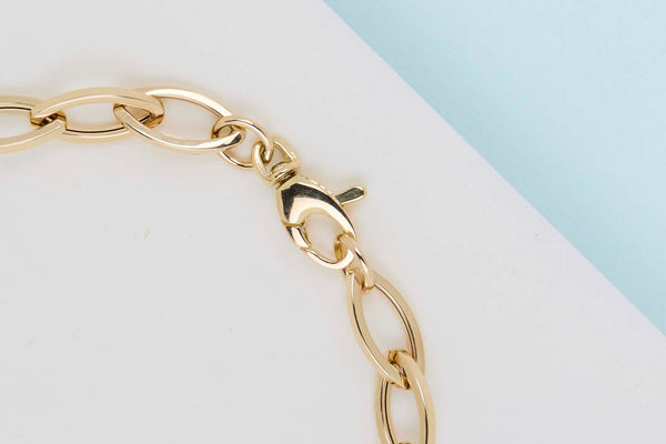 18ct. Yellow Gold Bracelet - 20.5CM