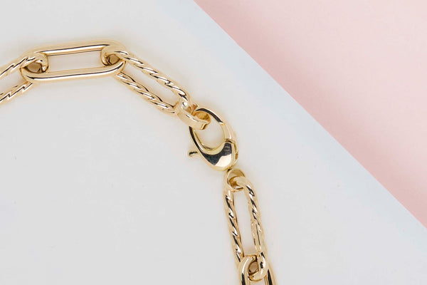 18ct. Yellow Gold Bracelet - 20CM