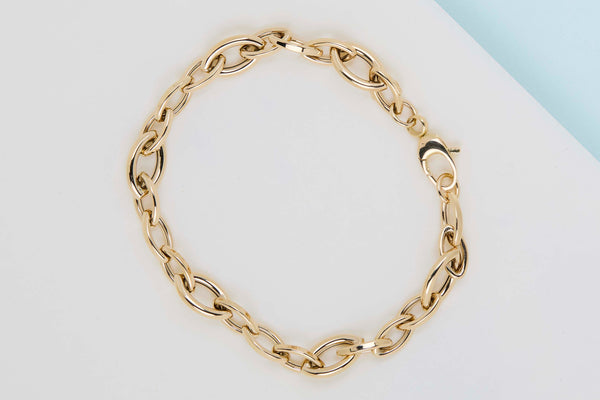 18ct. Yellow Gold Bracelet - 20CM