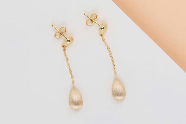 18ct. Yellow Gold Earrings