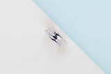 B.Zero 1 Three Band Ring - White Gold - Size 58 - B