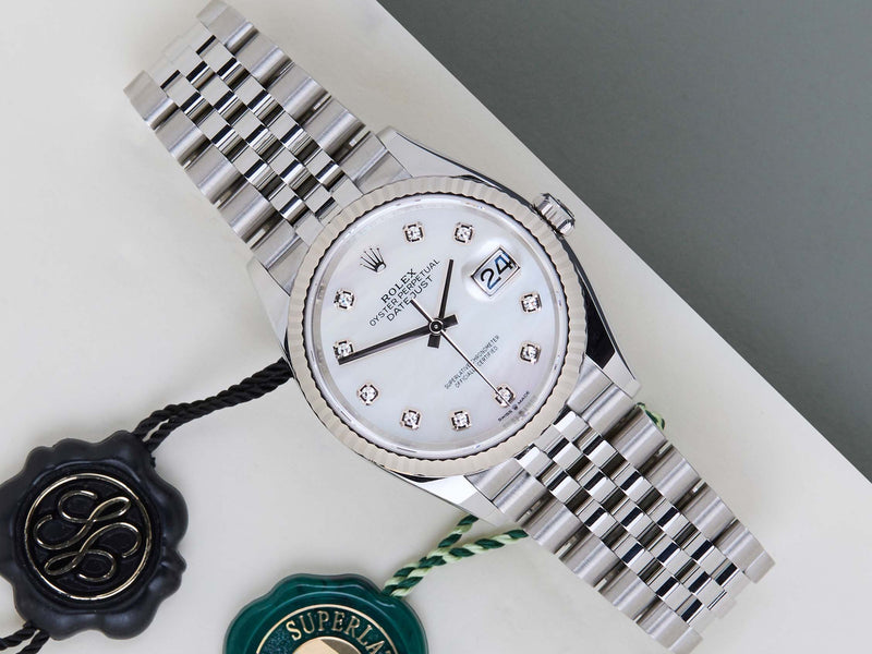 Datejust 36 'Mother of Pearl Diamond Dial - Jubilee'