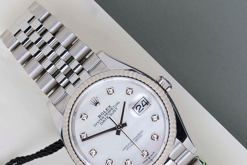 Datejust 36 'Mother of Pearl Diamond Dial - Jubilee'