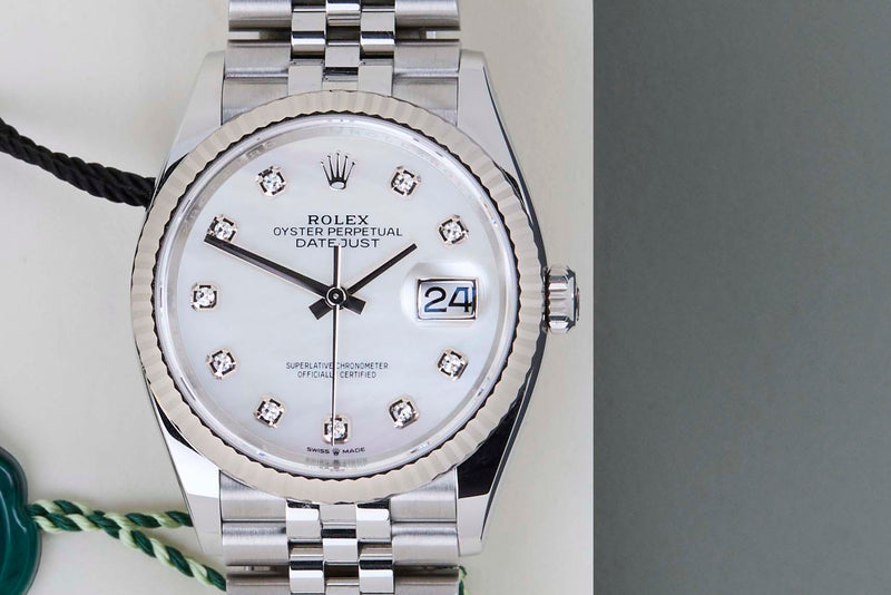 Datejust 36 'Mother of Pearl Diamond Dial - Jubilee'