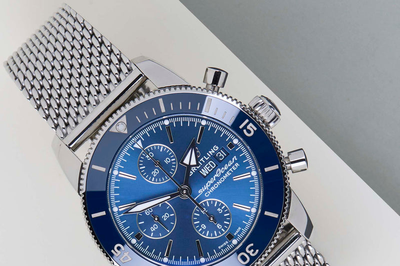 Superocean Heritage Chronograph 'Blue Dial'