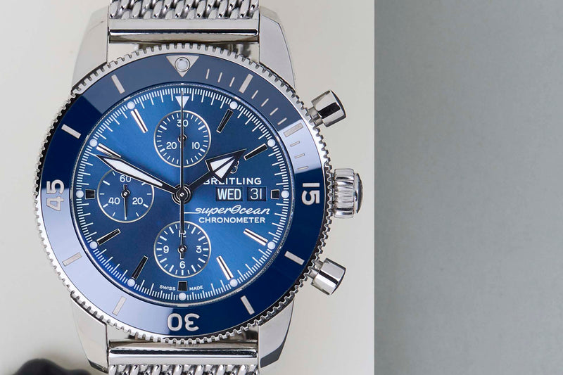Superocean Heritage Chronograph 'Blue Dial'