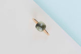 Nudo Petit Ring - Rose & White Gold - Prasiolite - Size 55 - B&P