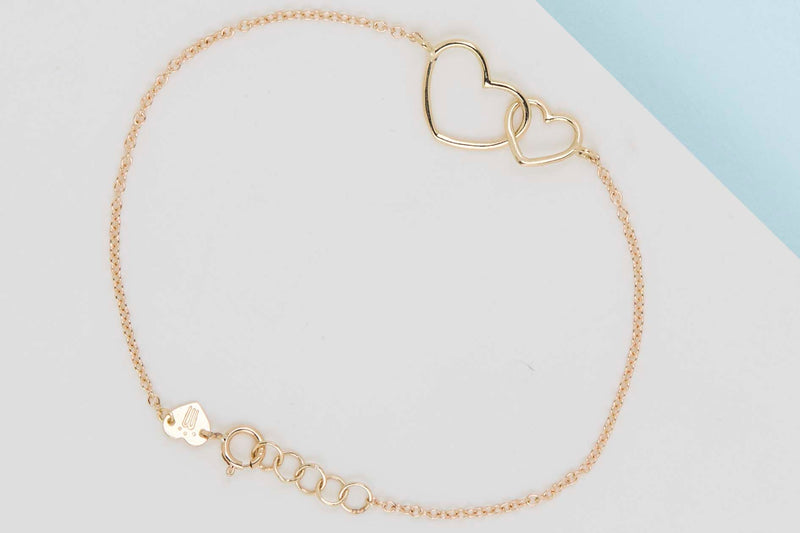 Yellow Gold Bracelet - 18 CM