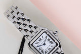 Panthère De Cartier Small 'Steel - Silver Roman Dial'