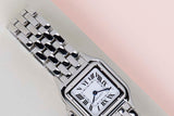 Panthère De Cartier Small 'Steel - Silver Roman Dial'