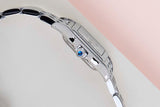 Panthère De Cartier Small 'Steel - Silver Roman Dial'