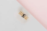 B.ZERO 1 Two Band Ring - Yellow Gold - Size 56