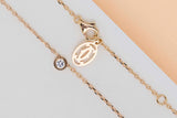 D'Amour Necklace Small - Rose Gold & Diamond - B&P