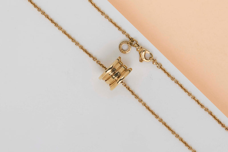 B.ZERO 1 Necklace - Yellow Gold - 40,5 CM - B