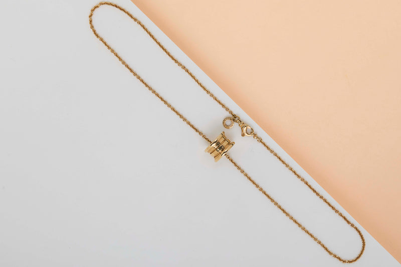B.ZERO 1 Necklace - Yellow Gold - 40,5 CM - B