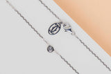 D'Amour Necklace Small - White Gold & Diamond - B&P